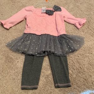 Two piece winter outfit